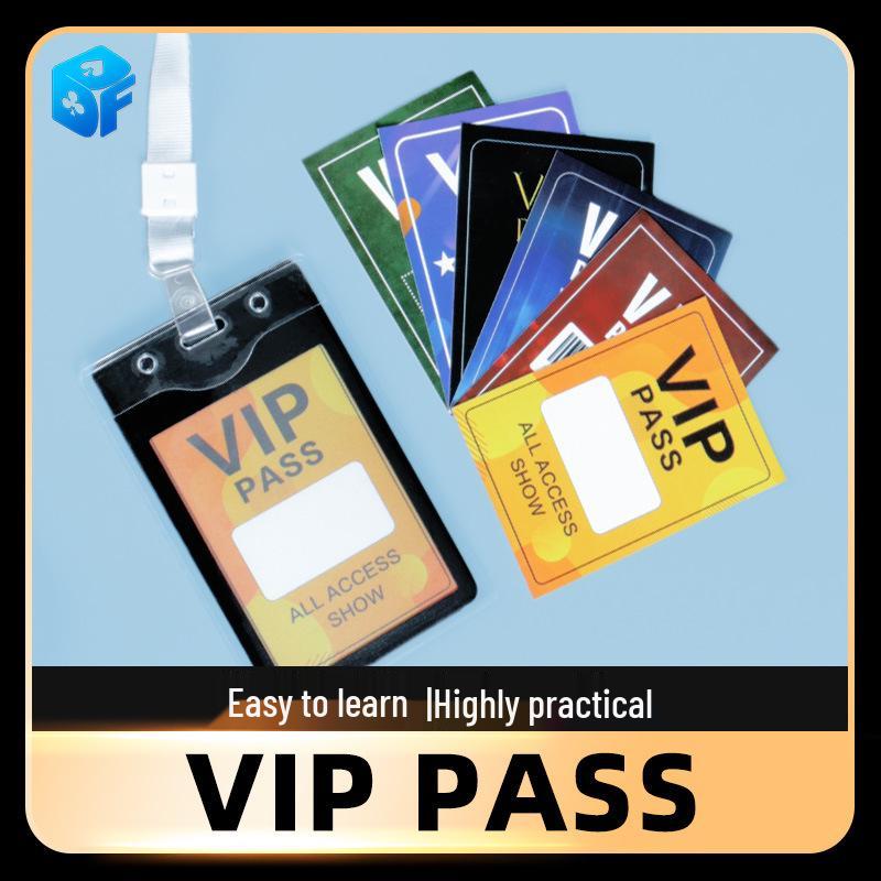 Northern Magic VIP Name Tag for Work, ID Pass, and Performance