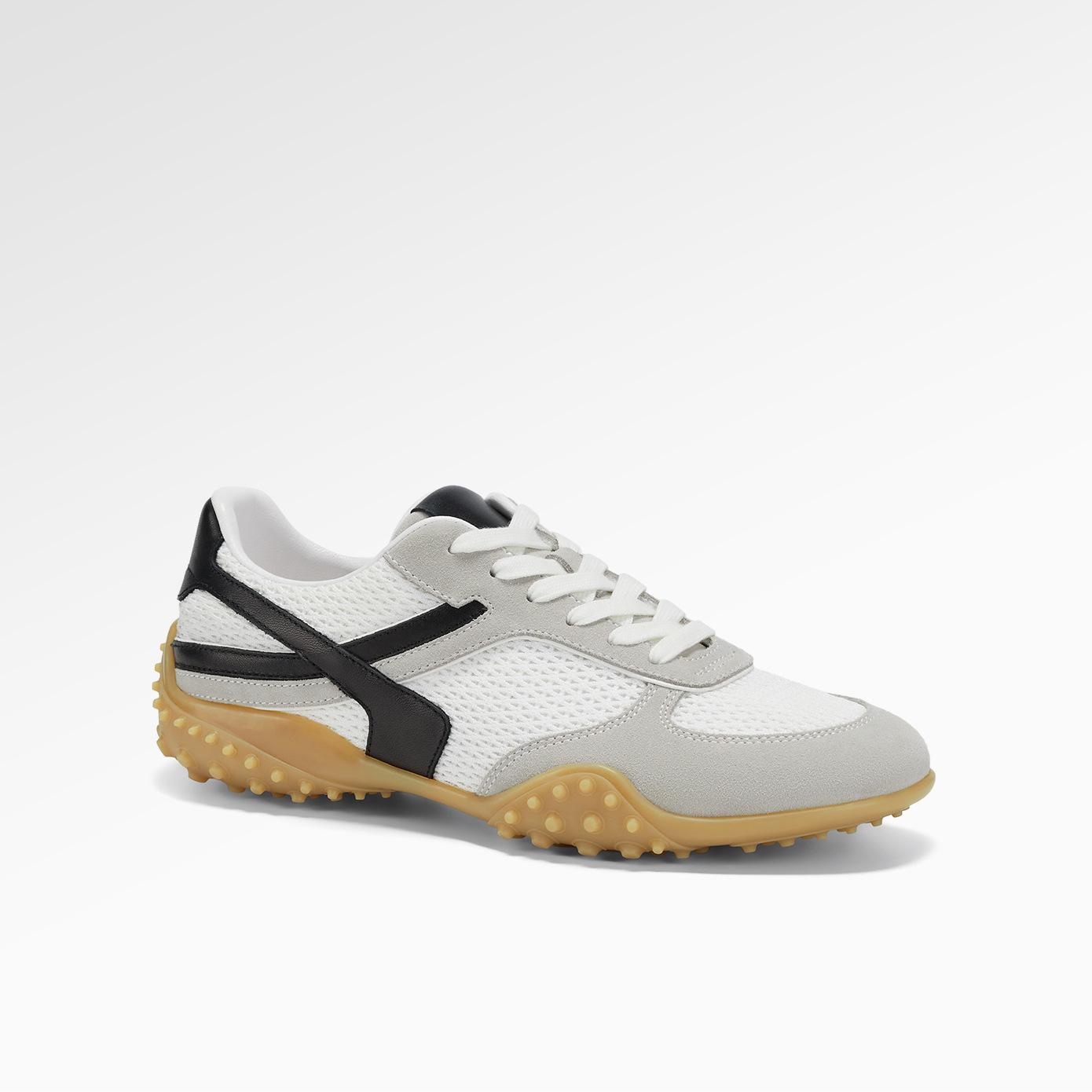 

Платформа в тон, ретро немецкие тренировочные кроссовки, новые модели весны 2025 года, не утомляют ноги, мягкая подошва, легкая спортивная обувь, кеды, женская обувь 40 белый