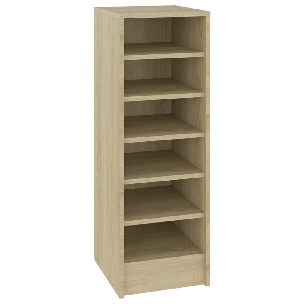 Eingang offener Schuhschrank, 6 Regale, Eckschrank im Wohnzimmer, multifunktionaler Schuhschrank, 31,5x35x90 cm