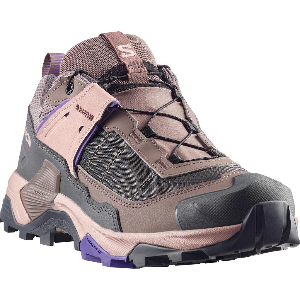 Salomon X Ultra 5 Gore-Tex Round Toe Classic Sports Shock Absorbing Non-Slip Wear-Resistant Breathable Low-Top Hiking Shoes Women hiking shoes 491403