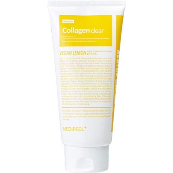 

Vegan Vitamin Collagen Clear Large Foam Cleansing, 1, 300мл Известная корейская косметика, популярные продукты