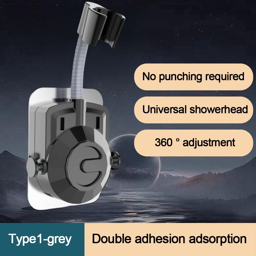 Cu Cârlige Suport Cap de Duș Autoadeziv Bază Fixă Pulverizator Accesorii Baie