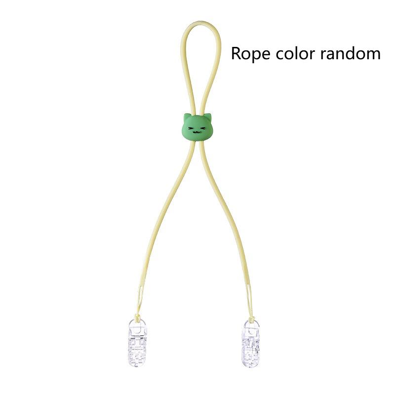

Neck Strap Bib Clip Lanyard Hanging Neck Rope Portable Bib Towel Strap Baby жёлтый