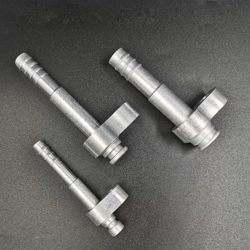 (15PCS)R134 Automotive Air Conditioning Piping Aluminum Joint Kit Condenser Radiator Drying Bottle Active Plate Header Connector