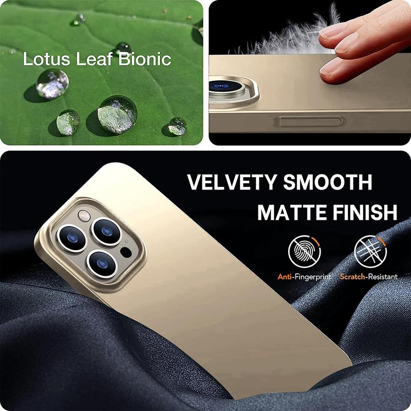 Luxury Hard PC Matte Case For iPhone 15 14 Plus 13 12 Mini 11 Pro Max SE 2 3 Ultra Thin Candy Color Shell Shockproof Back Cover