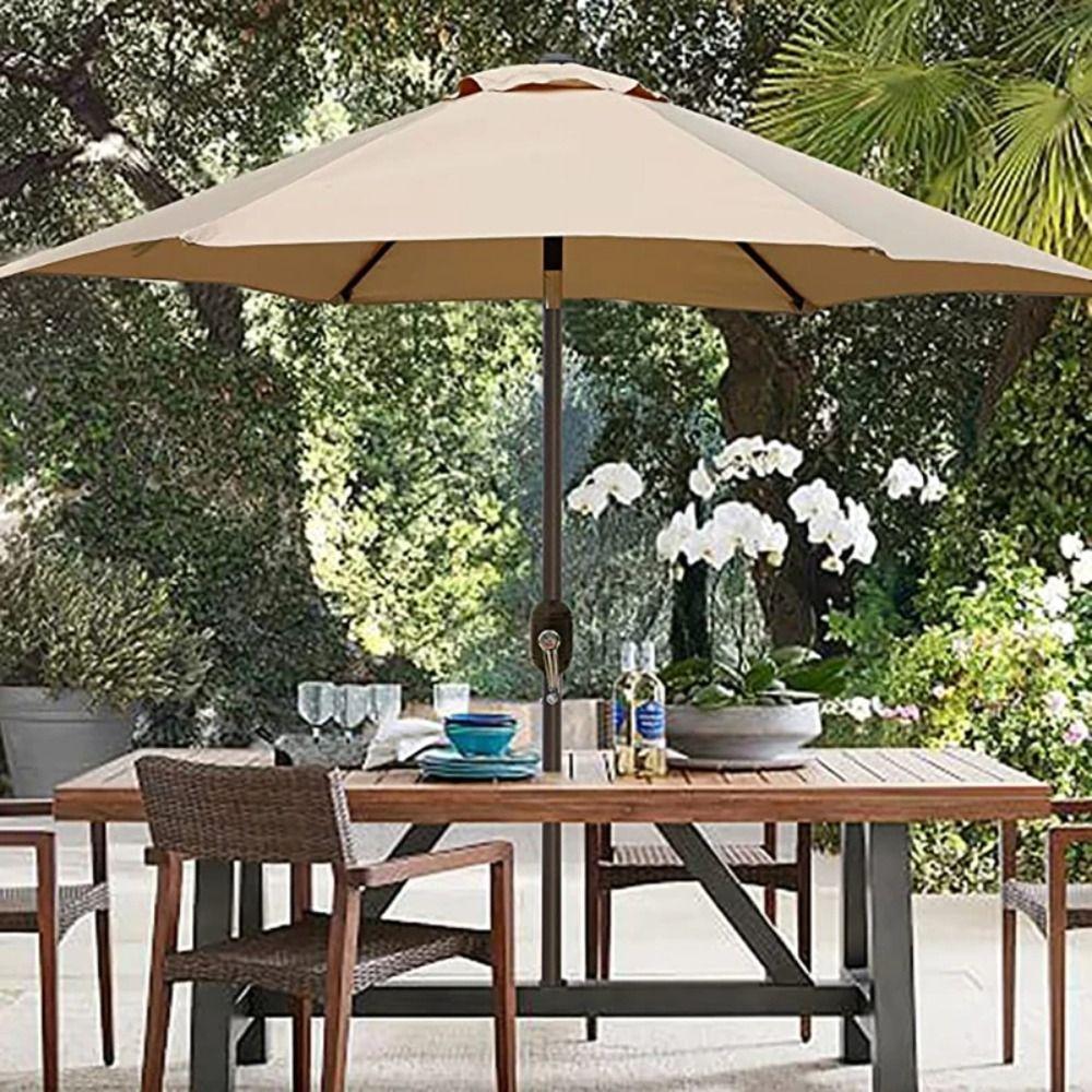 2/2.7/3M Patio Umbrella Surface Polyester Sunshade Cloth Umbrella Surface Cloth  Patio Sun Umbrella