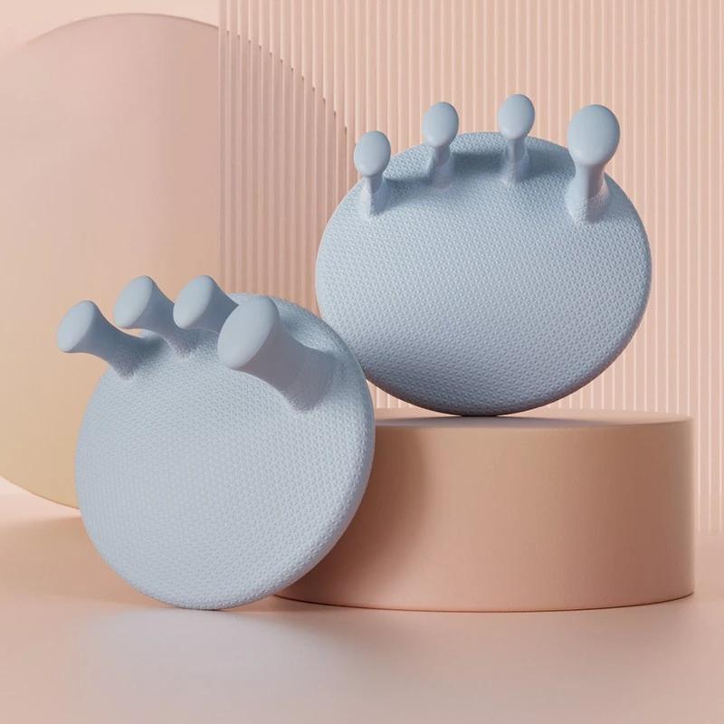 1 Paar Fußgewölbe-Trainer Fitness Bein Zehen Plantarfunktion Übungsgerät Daumen Valgus Korrektor Zehenschienen Gesäß Fußgewölbe-Trainer