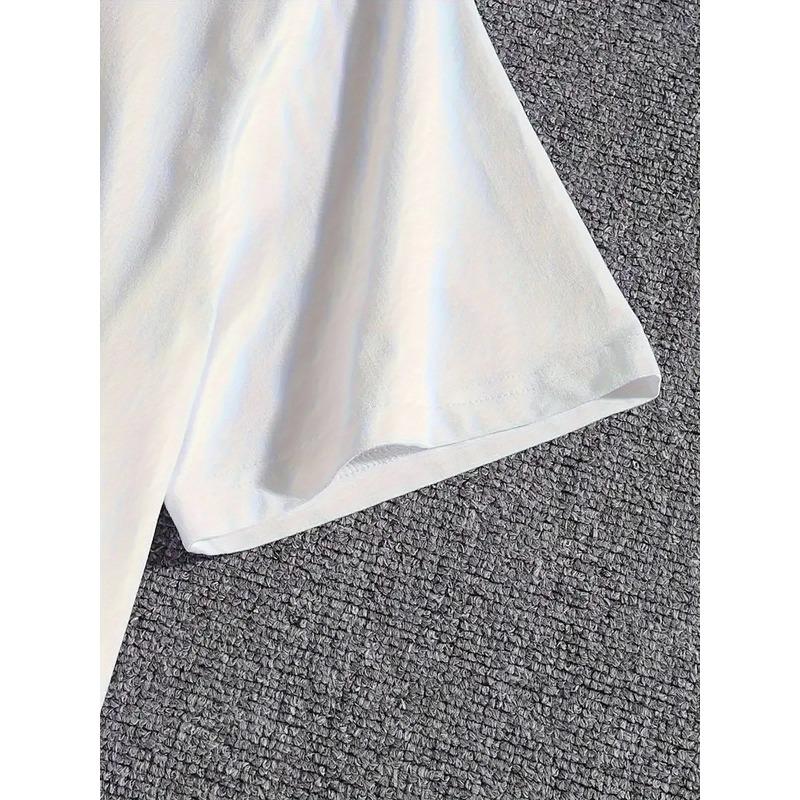 European Size Mens Russian Cyrillic Print T Shirt Breathable Summer Short Sleeve Casual Tee