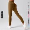 Women's Multi-Pocket Motorcycle Style Yoga Pants - Sportswear Elastic Tights for Running & Training