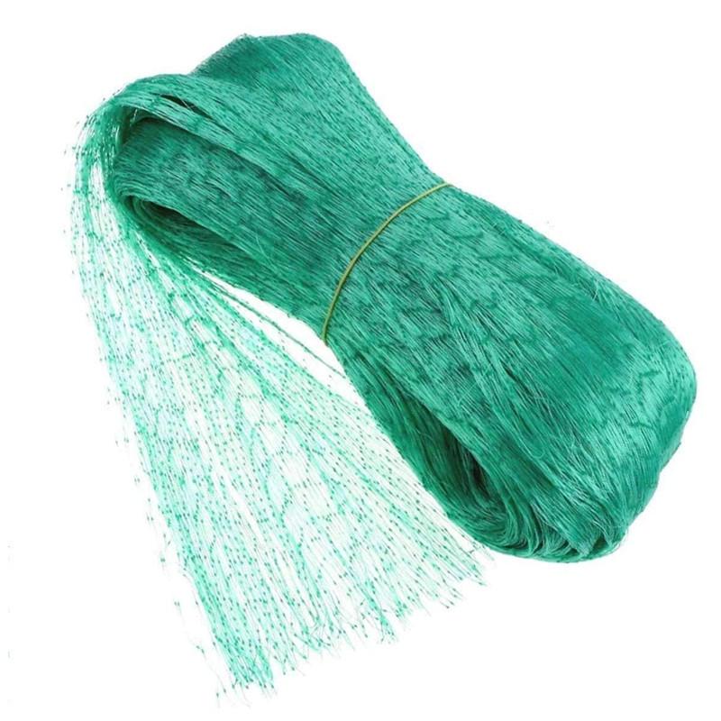 Green Bird Netting for Plant, Tree & Flower Protection - Small-Mesh Design Guards Against Birds & Rodents
