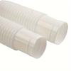 Intex Pool Skimmer Replacement Hose - Durable ABS Plastic, 3.99cm X 76.2cm, White