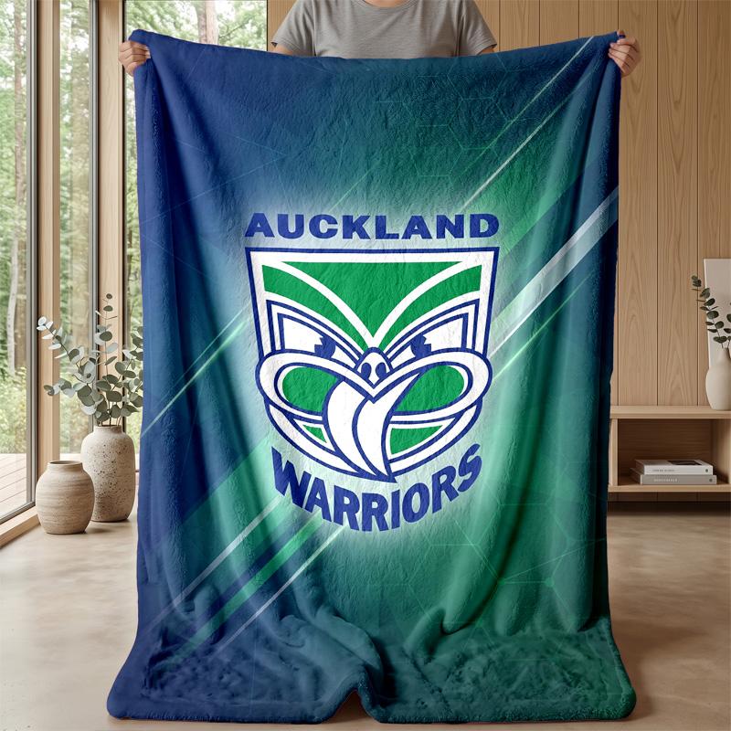 Coperta in Flanella Pile Wigan Warriors Coperta Calda e Accogliente per Divano Letto Viaggio Uso in Tutte le Stagioni