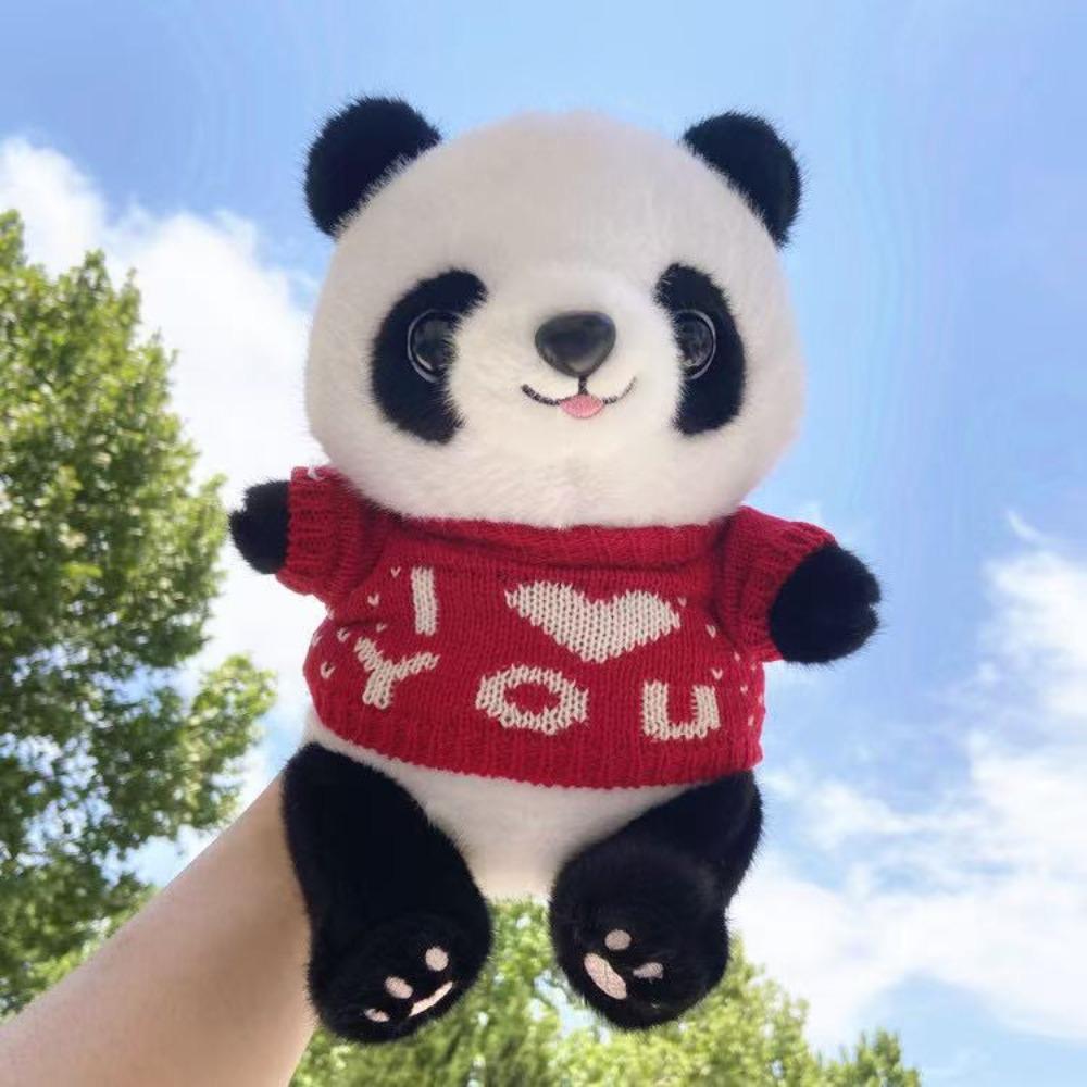 Cute Panda Doll Plush Toy Simulation Panda Doll Grab Machine Doll Children's Birthday Gift Commemoration