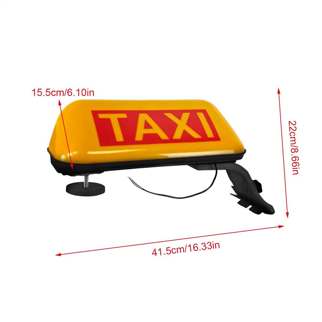 Taxi Signs for Cars 12V Top Roof Light LED Lamp Display Bright Magnetic Sign for Rideshare Ride Hailing Vehicles Share