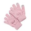 Winter   Glove Smile Face Design Elastic Thermal Warm Knit Glove for Women Girls