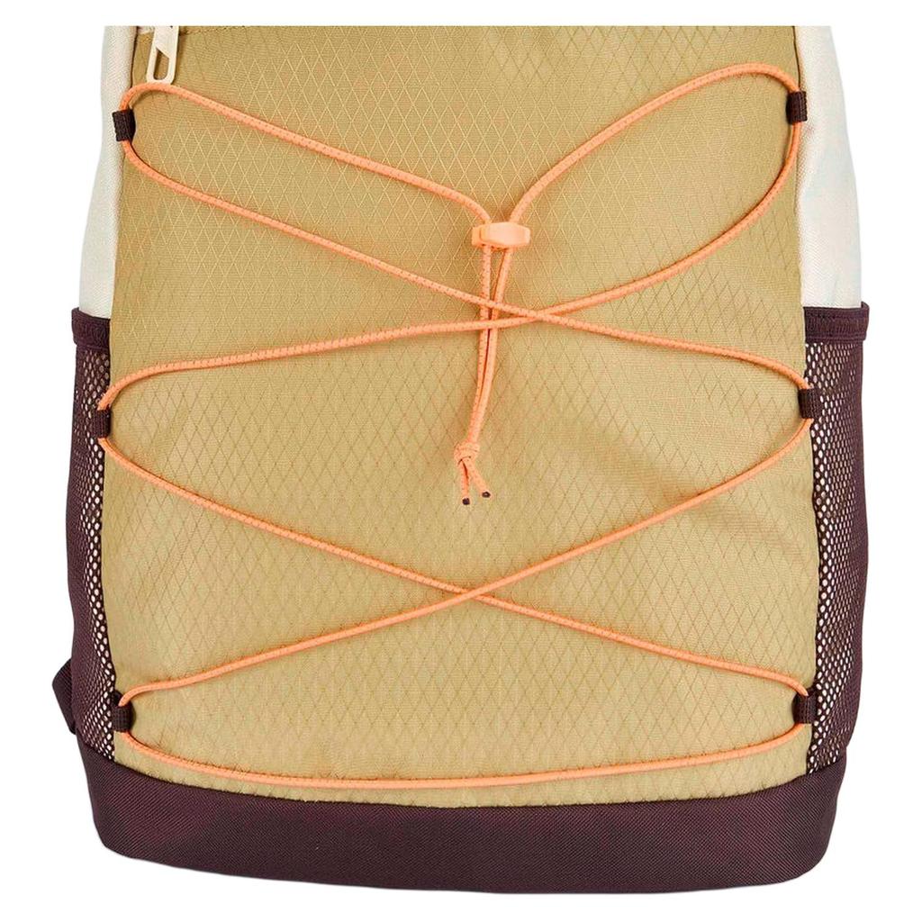 Men's Backpack PUMA Fabric Backpack Regular Unisex Chocolate Brown & Sandstone Brown