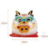 5 Zoll Keramik Drachen Spardose Maneki Neko Ornament Heimdekoration Maskottchen Goldene Drachenfigur mit Geschenkbox
