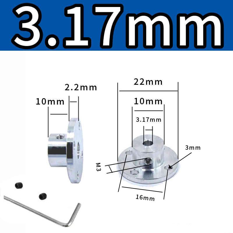 1PCS Rigid Flange Coupling Motor Guide Shaft Coupler Motor Connector Shaft Axis Bearing Fittings 3/4/5/6/6.35/7/8/10/11/12/14mm