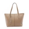 Used JOY Tote Bag Leather Beige Used Women