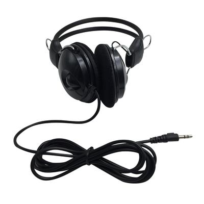 Headset-Kopfhörer, Stereo-Kopfhörer, 3,5-mm-Anschluss, kabelgebundener Kopfhörer für industriellen Metalldetektor