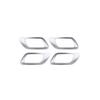 For Honda Fit Jazz Cover Trim ABS Matte Silver Interior Door Handle 2014-2020