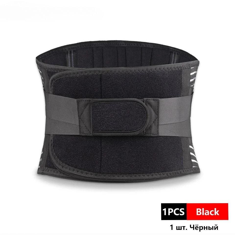

Elstiac Waist Support Belt Back Waist Trainer Trimmer Belt Gym Waist Protector Weight Lifting Sports Body Shaper Belts Women Men XL