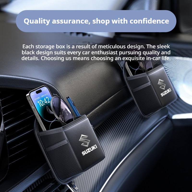 Car Interior Supplies Air Outlet Storage Box Cell Phone Glasses Storage Box Suitable for Suzuki Swift Jimny SX4 S Cross Samurai