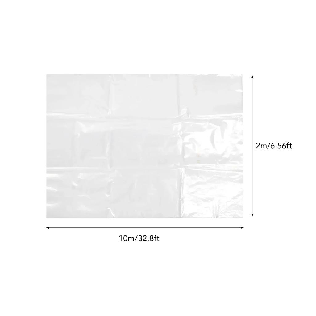 Clear Garden Greenhouse Film Transparent Antifreeze Greenhouse Polyethylene Film For Garden Plant Outdoor 2x6m/2x10m
