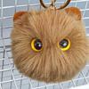 Plüschkatze Schlüsselanhänger Pelzball Puppe Tasche Anhänger Schlüssel Rucksack Geldbörse Zubehör Auto Innenraum Dekoration