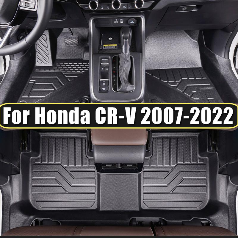 TPE Car Special Floor Mat For Honda CRV 2007-2011,2012-2016,2017-2026 Custom Interior Accessories Wear-resistant Carpet Styling