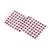 100Pcs Fishing Lure Eyes ThreeDimensional Sticky Lightweight Durable Fisheye Sticker for Making Fishing Bait(Red )