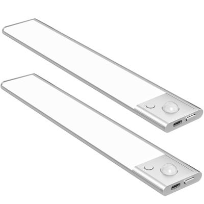 Of Sensor Easy On the Long Quick Dimming Jinkansensa Indoor LED Bar Magnetic Desk Kitchen Stair No Wiring 40 LED Energy High Sensitivity [Set 2]