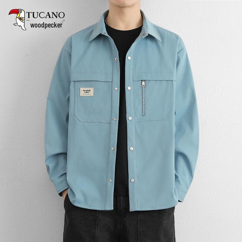 Tucano Men's Autumn Lapel Casual Shirt