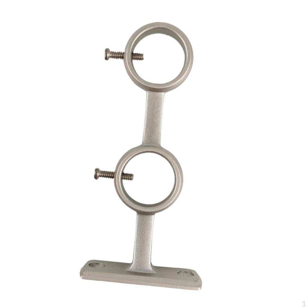 Doppelte Gardinenstangenhalterung unterstützt Fenstervorhanghalter für Hotel