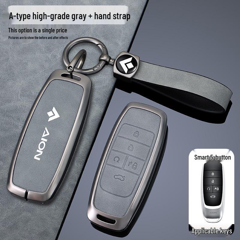 2024 AION RT Metal Key Case: Full Coverage Shell for GAC AION RT Tyrannosaurus Model