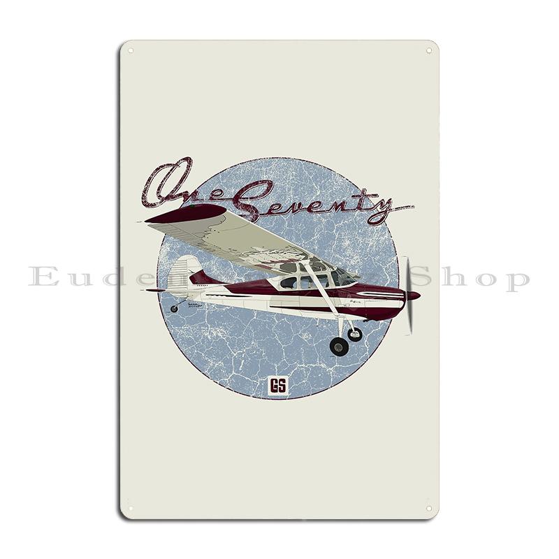 Cessna 172 Skyhawk Cirrus SR22 Cessna 182 Skylane "Since 1956" Vintage Retro Design Metal Cave Vintage Plates Tin Sign Posters