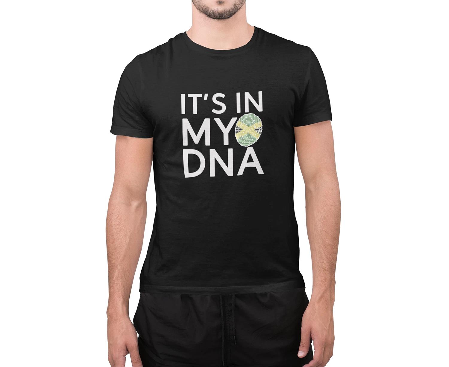 It’s in My DNA Jamaican Flag T-Shirt Jamaica Pride Unisex Tee 2XL