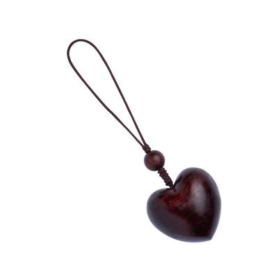 Sandalwood Mobile Phone Chain Backpack Pendant