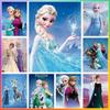 Elsa Disney Princess Diamond Painting Cross Stitch Puzzle Mosaic Embroidery Home Decor 5D DIY Art New Arrivals Artificial Drill
