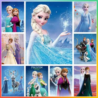Elsa Principessa Disney Pittura Diamante Punto Croce Puzzle Mosaico Ricamo Decorazione Casa Arte Fai da Te 5D Nuovi Arrivi Trapano Artificiale