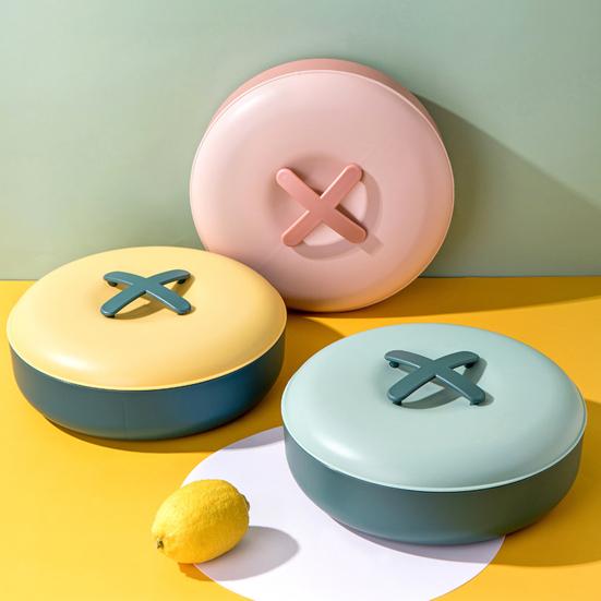 Cheap High Quality Convenient Portable Premium Button Shape Candy Plate ...