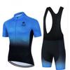 Maßgeschneidertes Radtrikot-Set Kurzarm-Oberteil Shorts Fahren Atmungsaktiv Feuchtigkeitstransportierend Unisex