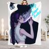 K-Pop Demon Hunters Blanket Girls Boys Plush Throw Blanket Novelty Warm Blanket All Season Gift