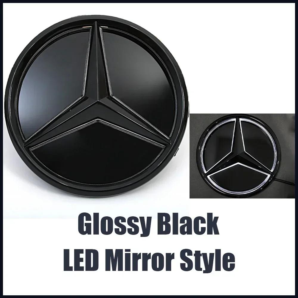 Neu Für Mercedes Benz Für Mercedes Benz A-Klasse W176 2016-2018 A180 A200 A250 Silber Und Schwarz 3D Effekt Stil Frontgrill Stern