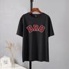 Shellsuning T-shirt da Donna con Stampa Grafica Semplice con Lettere, Estate, Cotone, Maniche Corte, Magliette Casual con Scollo a O, Top Trendy Streetwear