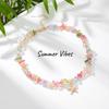 Bohemian Colorful Natural Crushed Stone Choker for Women Creative Crystal Beaded Starfish Pendant Necklace Beach Jewelry Gift