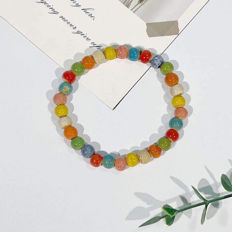 Boho Ceramic Beaded Bracelet Bracelets For Women Men Friendship Bracelet Creative Jewelry Gifts