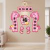 Chinese Style Cartoon Horse Couplet Cute Traditional Horse Year Door Couplets Horse Year Decorative Couplets