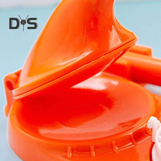 Dumpling Maker Non Slip Splash Proof Handle Concave Design BPA Free Labor Saving Plastic Manual Press Pierogi Mold Kitchen Tool