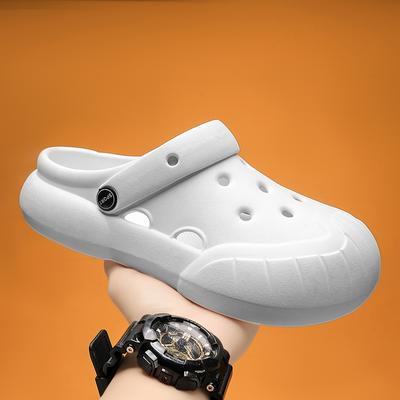 Men Women Summer Beach Shoes Sandals Men's Holes Slides Hollow Breathable Flip Flops Clogs Casual Shoes Fashion Beach Slippers